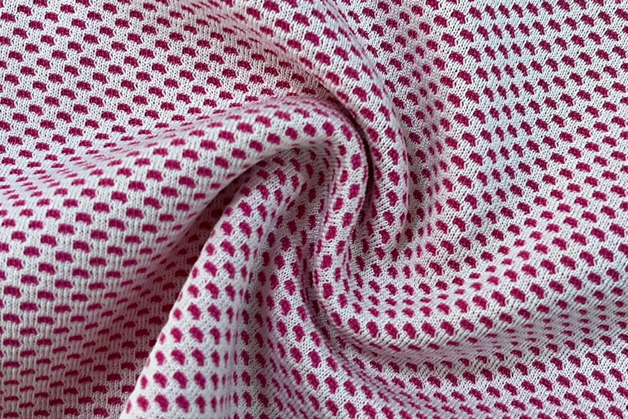 BCX-N0622: Nylon in poliestere Freddo freddo Freddo a due colori in tessuto a nido d'apesh